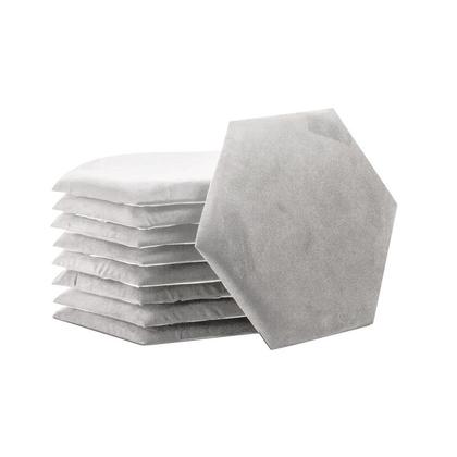 Imagem de Cabeceira Colmeia Hexagonal Módulos Suede Liso Rbl