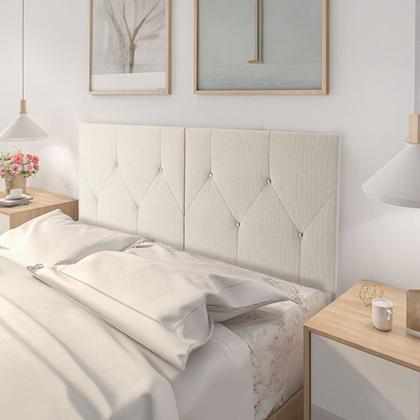 Imagem de Cabeceira com pés para cama box queen 1,60 berlim - 5 cores