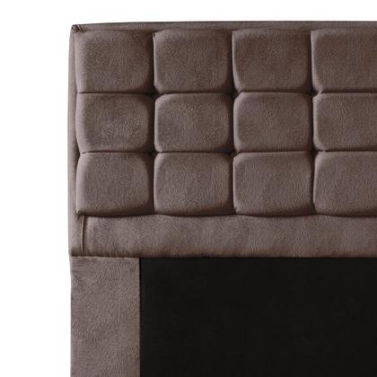 Imagem de Cabeceira Copenhague Para Cama Box Queen Size 160cm com Capitonê Suede - Ecotec Decor