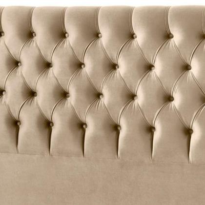 Imagem de Cabeceira Cristal 195x126cm Para Cama Box Js Móveis Castor