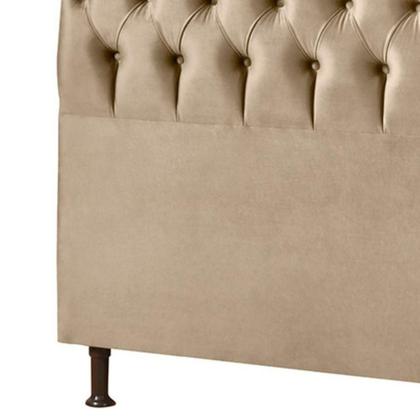 Imagem de Cabeceira Cristal 195x126cm Para Cama Box Js Móveis Castor