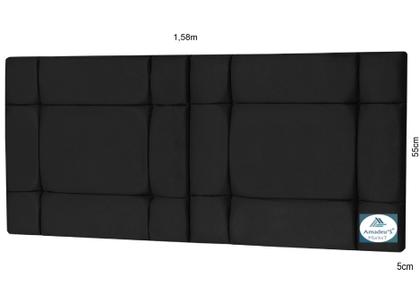 Imagem de CABECEIRA de CAMA BOX CASAL QUEEN 160cm Estofada ELLEGANCY