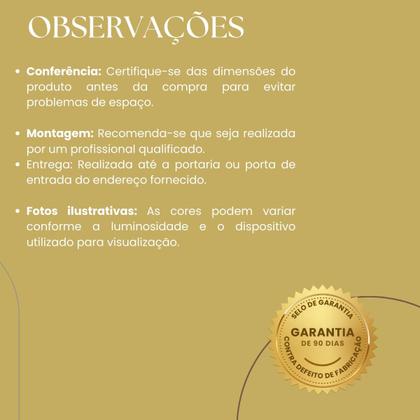 Imagem de Cabeceira de Cama Box Madeira Estofada Casal Ômega