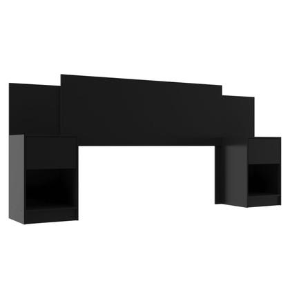 Imagem de Cabeceira de Casal Sublime 2 Gavetas 2 Nichos