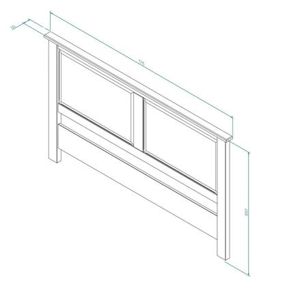 Imagem de Cabeceira de Mdf para Cama Queen - Olivia