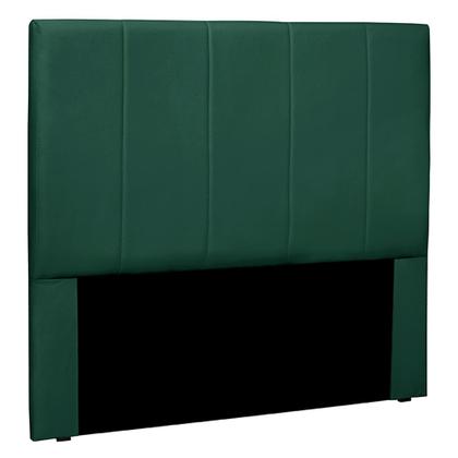 Imagem de Cabeceira Decorativa King Size 1,95M Erza Veludo Verde Floresta G63 - Gran Belo