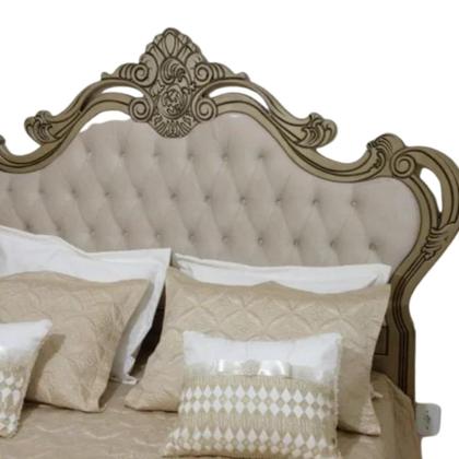 Imagem de Cabeceira Entalhada Genova p/Cama Casal 181cm - Tommy Design