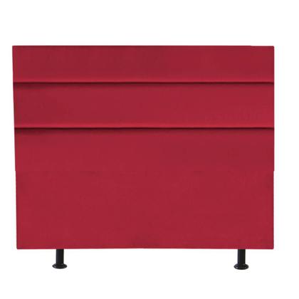 Imagem de Cabeceira Estofada Argentina 140cm Casal Para Cama Box Quarto Suede Vermelho - Gat Magazine