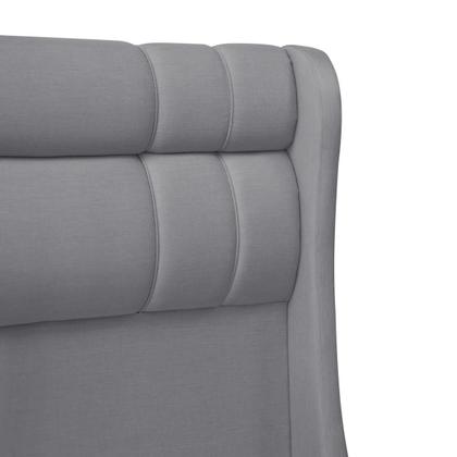 Imagem de Cabeceira Estofada Athenas 152cm para Cama Box Casal Linho