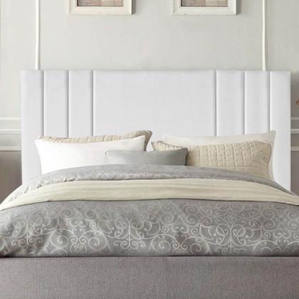 Imagem de Cabeceira Estofada Cama Box Solteiro Grécia 110cm Suede