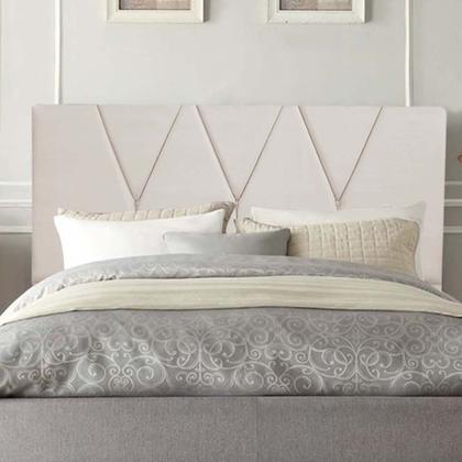 Imagem de Cabeceira Estofada Cama Box Solteiro Jade 110cm Suede