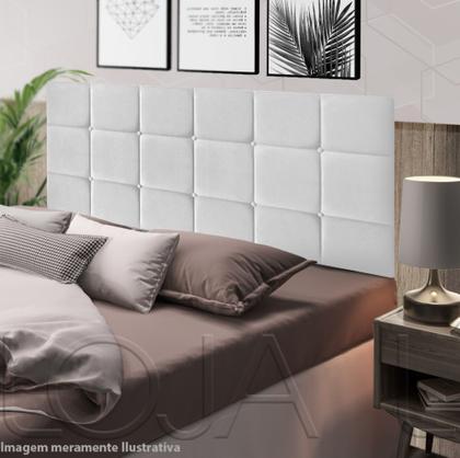 Imagem de Cabeceira Estofada de Cama Box Solteiro 90 x 55 cm Calipha Cores - MagL