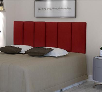Imagem de Cabeceira Estofada de Cama Box Solteiro 90 x 55 cm Dubai Cores - MagL