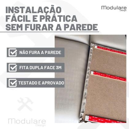 Imagem de Cabeceira Estofada em Módulos Uma Placa 20x80 cm