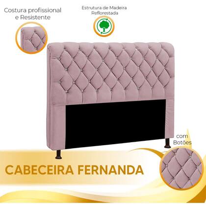 Imagem de Cabeceira Estofada Fernanda 1,60 Queen Star Confort
