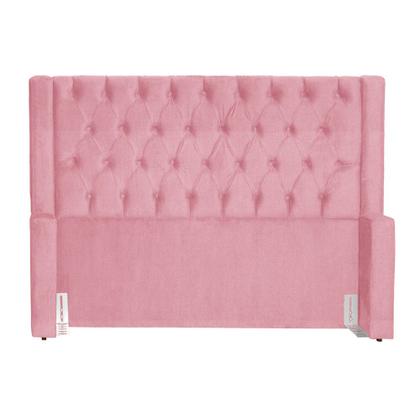 Imagem de Cabeceira Estofada Para Cama Box Emma Suede Cores - DS Estofados