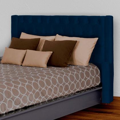 Imagem de Cabeceira Estofada Para Cama Box Emma Suede Cores - DS Estofados