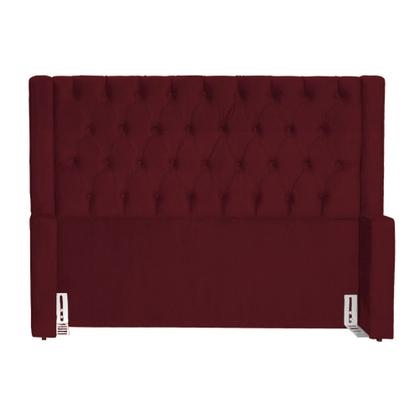 Imagem de Cabeceira Estofada Para Cama Box Emma Suede Cores - DS Estofados