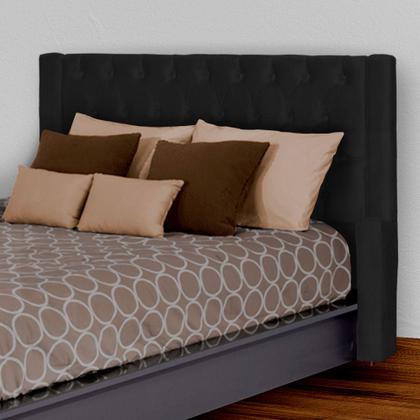 Imagem de Cabeceira Estofada Para Cama Box Emma Suede Cores - DS Estofados