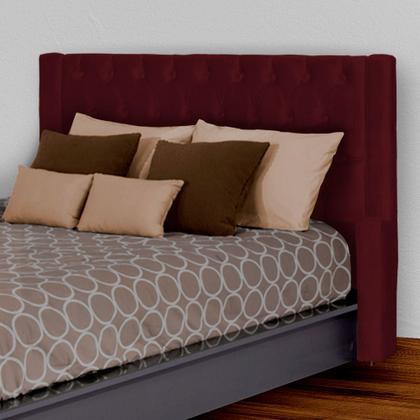 Imagem de Cabeceira Estofada Para Cama Box Emma Suede Cores - DS Estofados