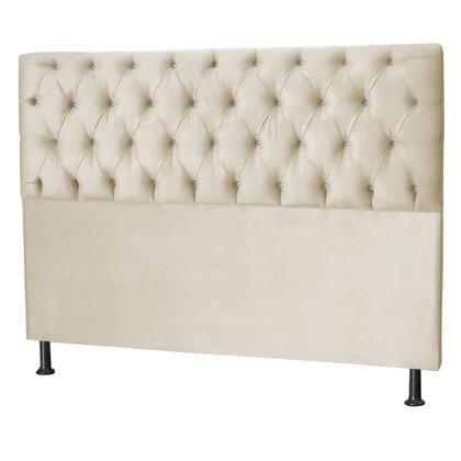 Imagem de Cabeceira Estofada Para Cama Box Pérola 90Cm Solteiro Suede Diversas Cores