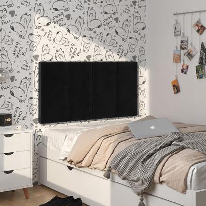 Imagem de Cabeceira Estofada Sofia 90x54 P/ Cama De Solteiro Luxo
