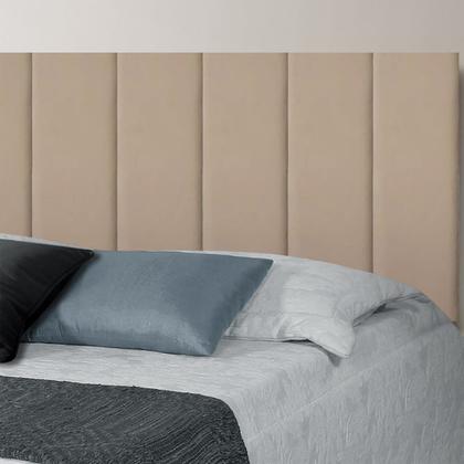 Imagem de Cabeceira Estofada Solteiro Modulada 100x50 Módulos Autocolante