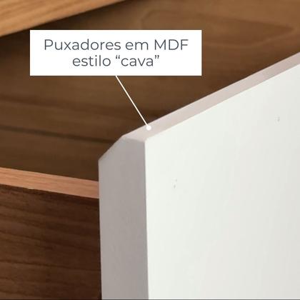Imagem de Cabeceira Extensível para Cama Solteiro/Casal/Queen/King Ripada 100% MDF