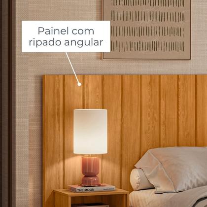 Imagem de Cabeceira Extensível para Cama Solteiro/Casal/Queen/King Ripada 100% MDF