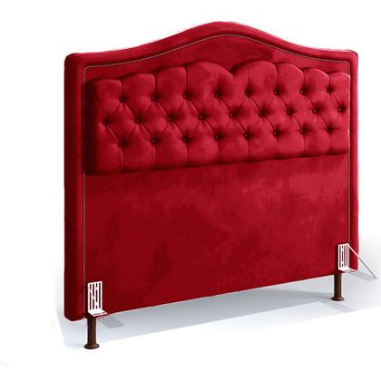 Imagem de Cabeceira Holanda 1,60 2.0 - Veludo  c/ Design Retro Speciale Home