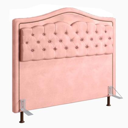 Imagem de Cabeceira Holanda 1,60 2.0 - Veludo  c/ Design Retro Speciale Home