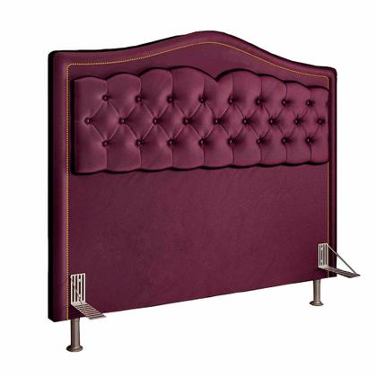 Imagem de Cabeceira Holanda 1,60 2.0 - Veludo  c/ Design Retro Speciale Home