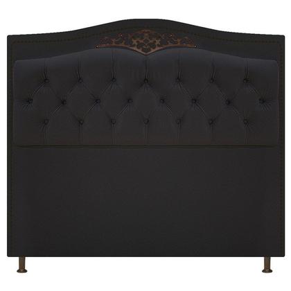 Imagem de Cabeceira Imperio 160 cm Suede Preto