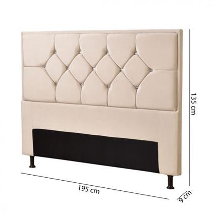 Imagem de Cabeceira Js Móveis Mali King 195 cm