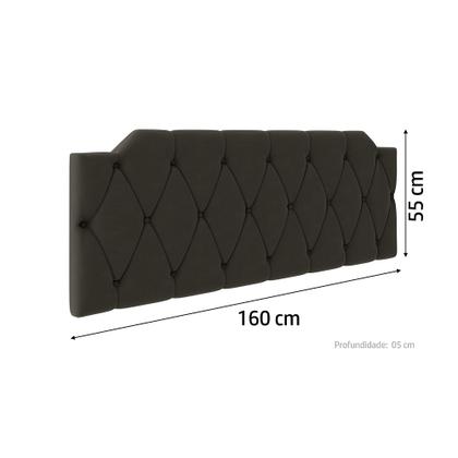 Imagem de Cabeceira Kelly de Cama Box Casal 1,40