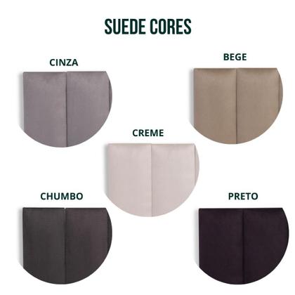 Imagem de Cabeceira King 200x60 Cama Box Modulada Reta Luno