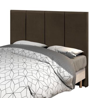 Imagem de Cabeceira King com Porta Objeto e Tomada USB Chocolate