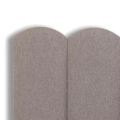 Imagem de Cabeceira King Estofada de Colar na Parede Kit 10 Placas Modelo Nuvem - Várias Cores