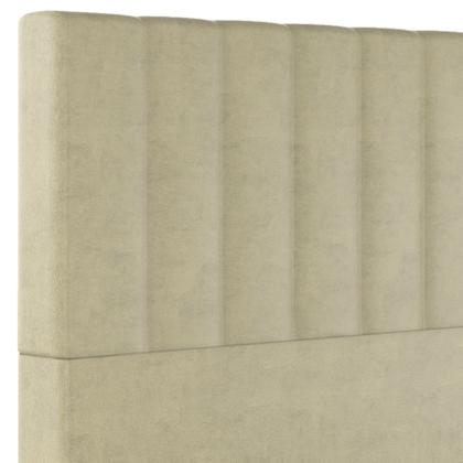 Imagem de Cabeceira King Lilian em Veludo com Sapata