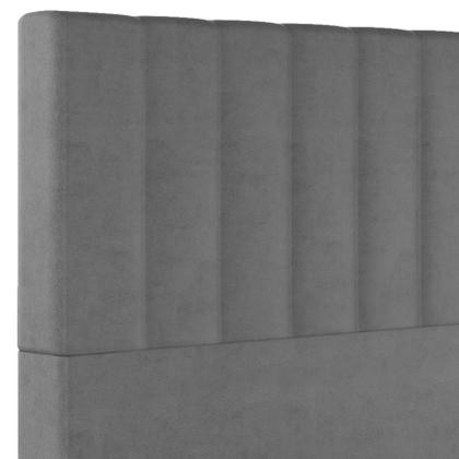 Imagem de Cabeceira King Lilian em Veludo com Sapata