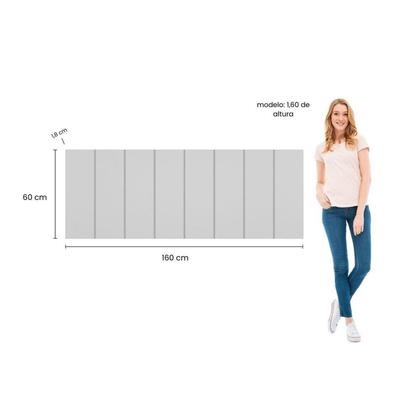 Imagem de Cabeceira Liora Modulada Cama Box Queen 1,60m 8 Módulos