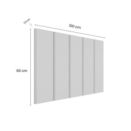 Imagem de Cabeceira Liora Modulada Cama Box Solteiro 1,00m 5 Módulos