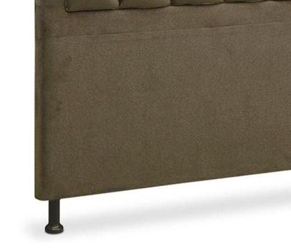 Imagem de Cabeceira Londres 1,40 Suede Amassado Bege - JS Móveis