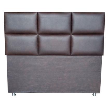 Imagem de Cabeceira Módena H6 Marrom  Queen 160 X 120 Cm