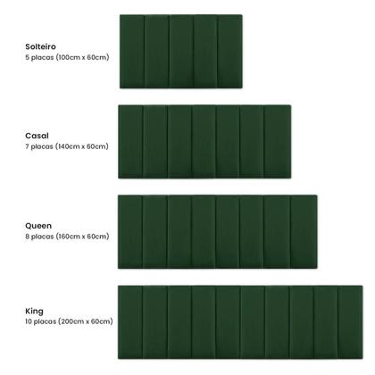 Imagem de Cabeceira Modulada Placa Adesiva Carla