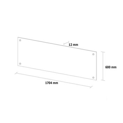 Imagem de Cabeceira Modulado Painel Ponte Casal Módena 79000 cor Amêndola - Demóbile