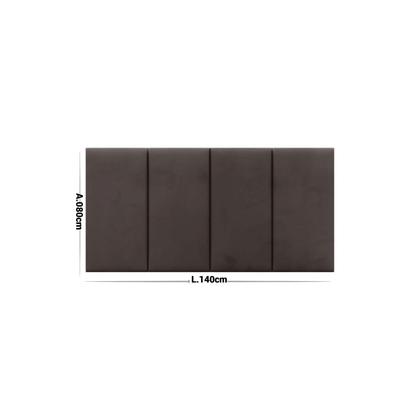 Imagem de Cabeceira Modulo Kit 4 Peças 0.35x0.70cm