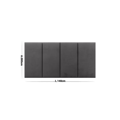 Imagem de Cabeceira Modulo Kit 4 Peças 0.35x0.70cm