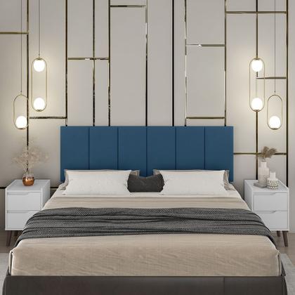 Imagem de Cabeceira p/ Cama de Solteiro Dubai 0,90