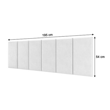 Imagem de Cabeceira p/ Cama de Solteiro Dubai 0,90